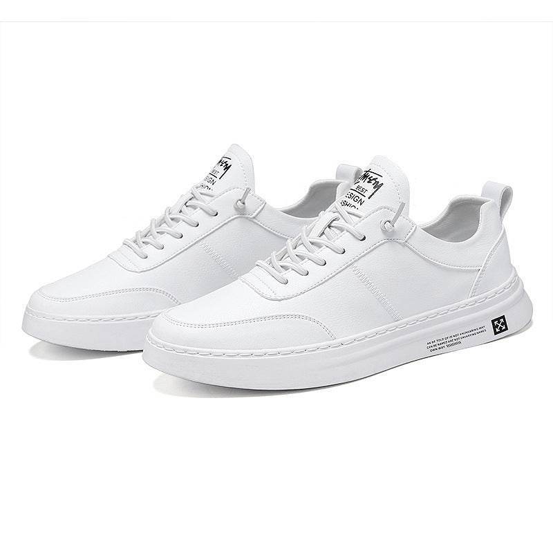 Buycenter Men's Sneakers - Breathable Trendy Vulcanize Shoe in White, Black, Khaki - Buy Center