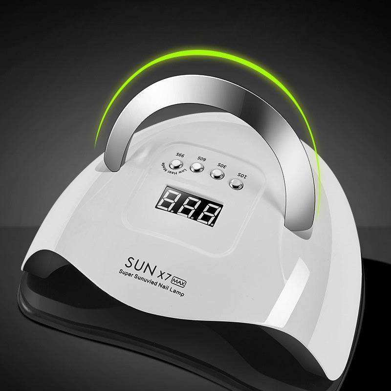 Sun X7Max 180W Nail Phototherapy Machine - Portable Dual Light Source Dryer - Buy Center