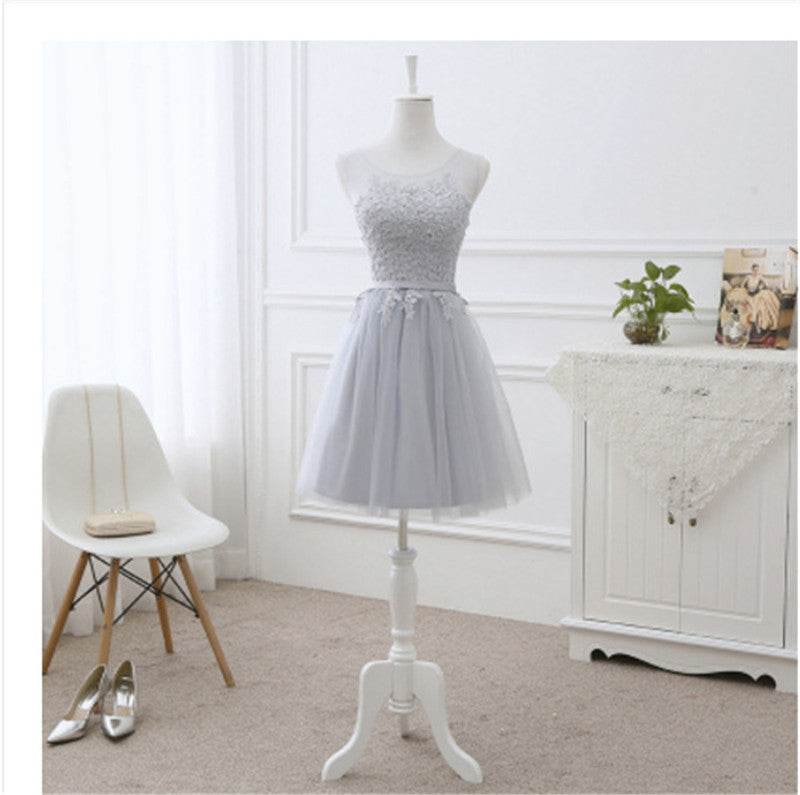 Buycenter A-Line Bridesmaid Dress - Sleeveless Long Evening Gown - Buy Center