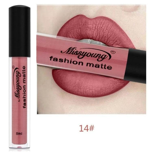 Non-Stick Matte Liquid Lipstick - 10 Stunning Shades for All-Day Comfort - Buy Center