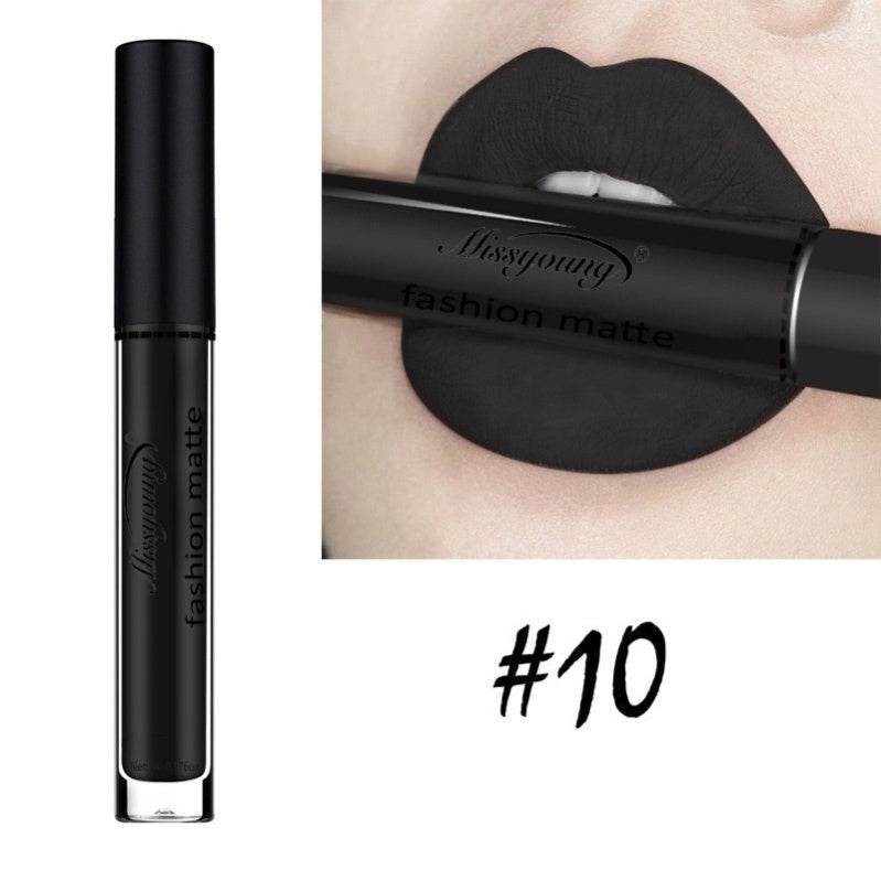 Non-Stick Matte Liquid Lipstick - 10 Stunning Shades for All-Day Comfort - Buy Center