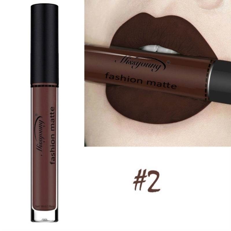Non-Stick Matte Liquid Lipstick - 10 Stunning Shades for All-Day Comfort - Buy Center