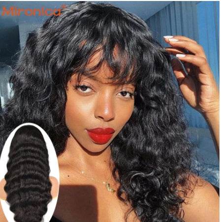 Real Human Hair Loose Wave Wig - Versatile Glamour for Every Occasion - Buy Center