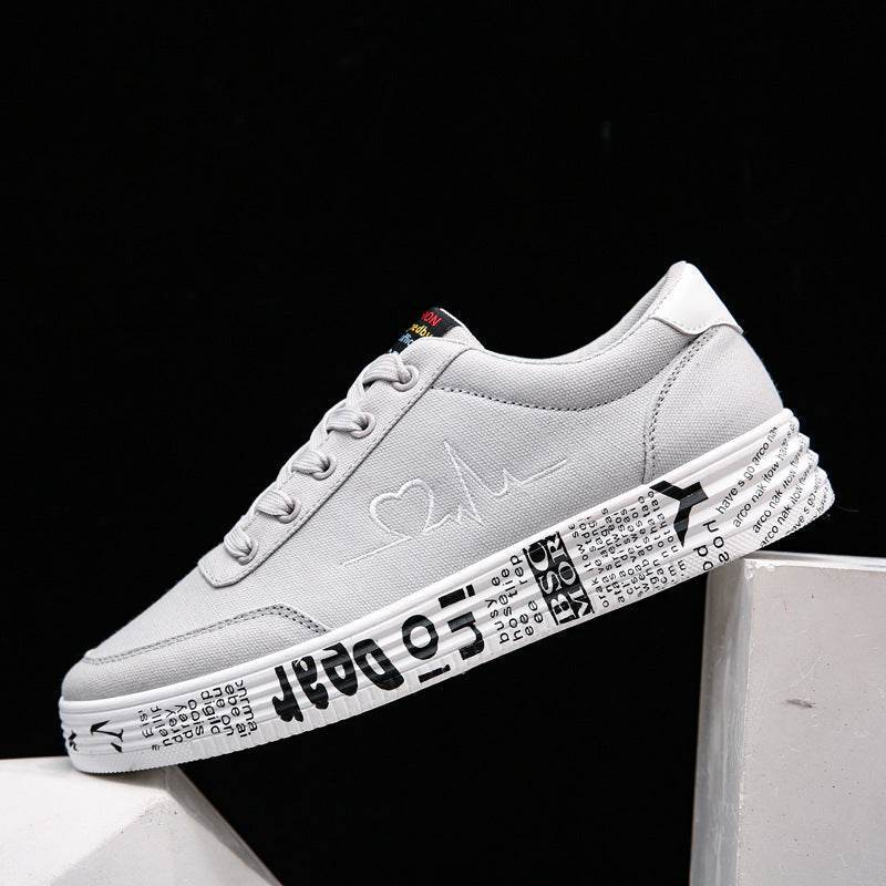 Buycenter Canvas Lace-Up Sneakers - Breathable, Non-Slip, All-Season Shoes - Buy Center