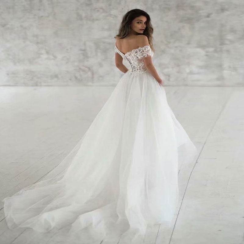 Elegant Lace Light Wedding Dress - Trendy Modern Styles for US Sizes - Buy Center