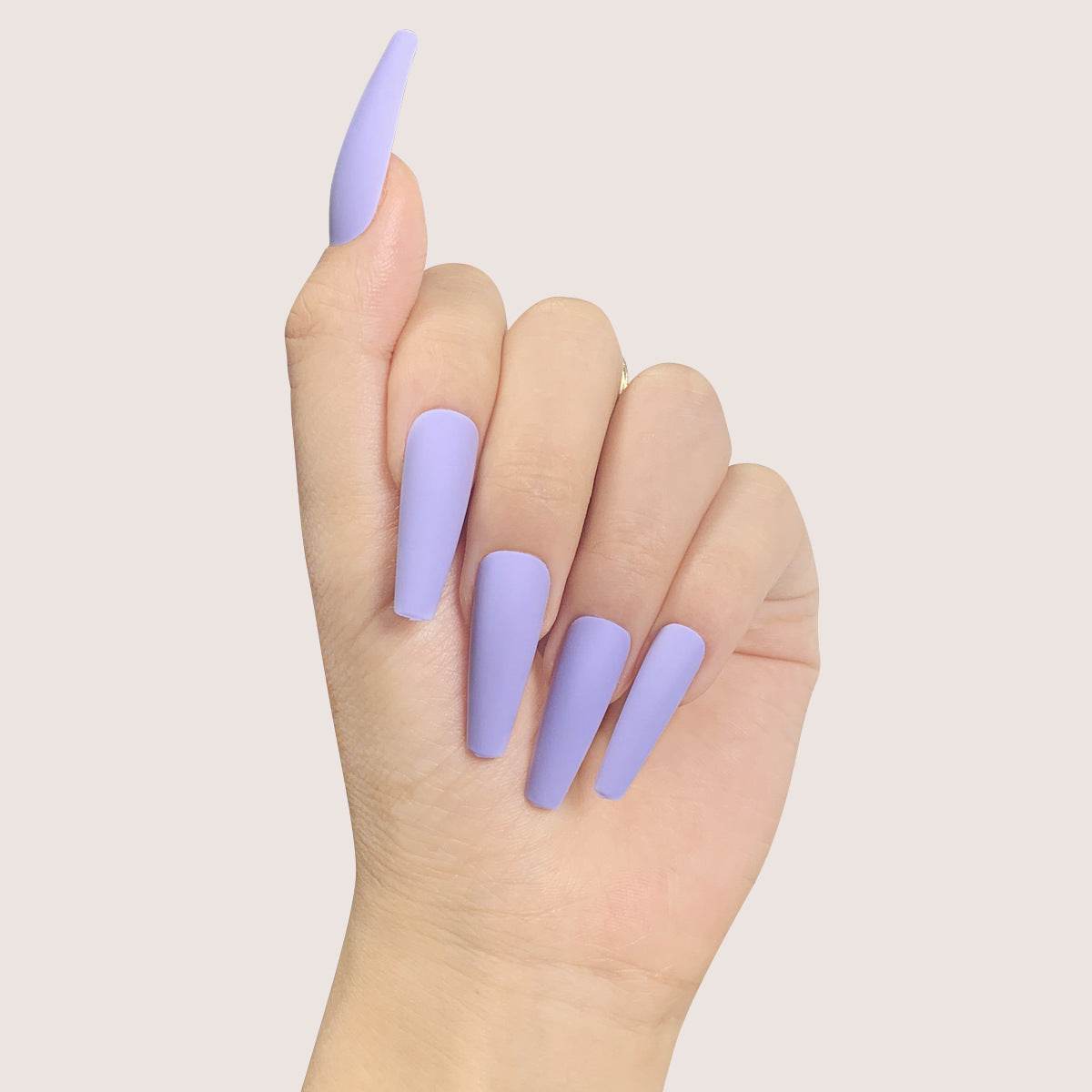 Wearing Nails Elegant Ballet Style Nail Art Kit - 24 Premium Fake Nails - Buy Center