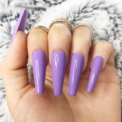 Wearing Nails Elegant Ballet Style Nail Art Kit - 24 Premium Fake Nails - Buy Center
