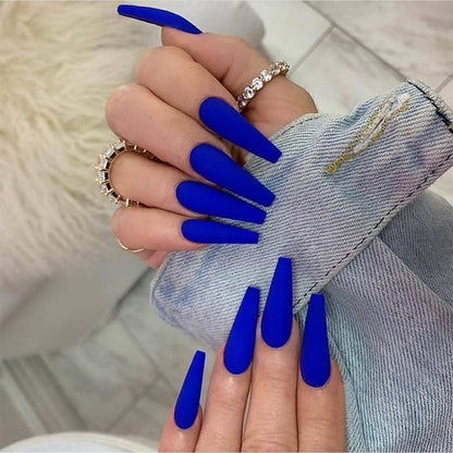Wearing Nails Elegant Ballet Style Nail Art Kit - 24 Premium Fake Nails - Buy Center