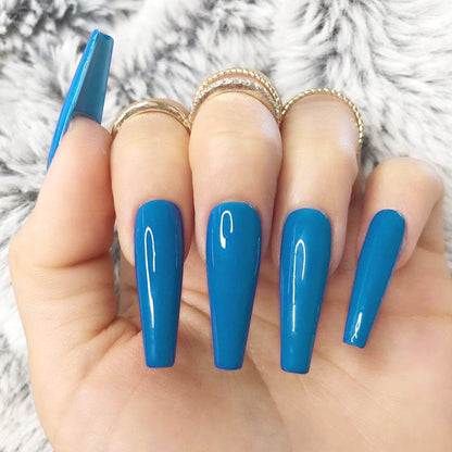 Wearing Nails Elegant Ballet Style Nail Art Kit - 24 Premium Fake Nails - Buy Center