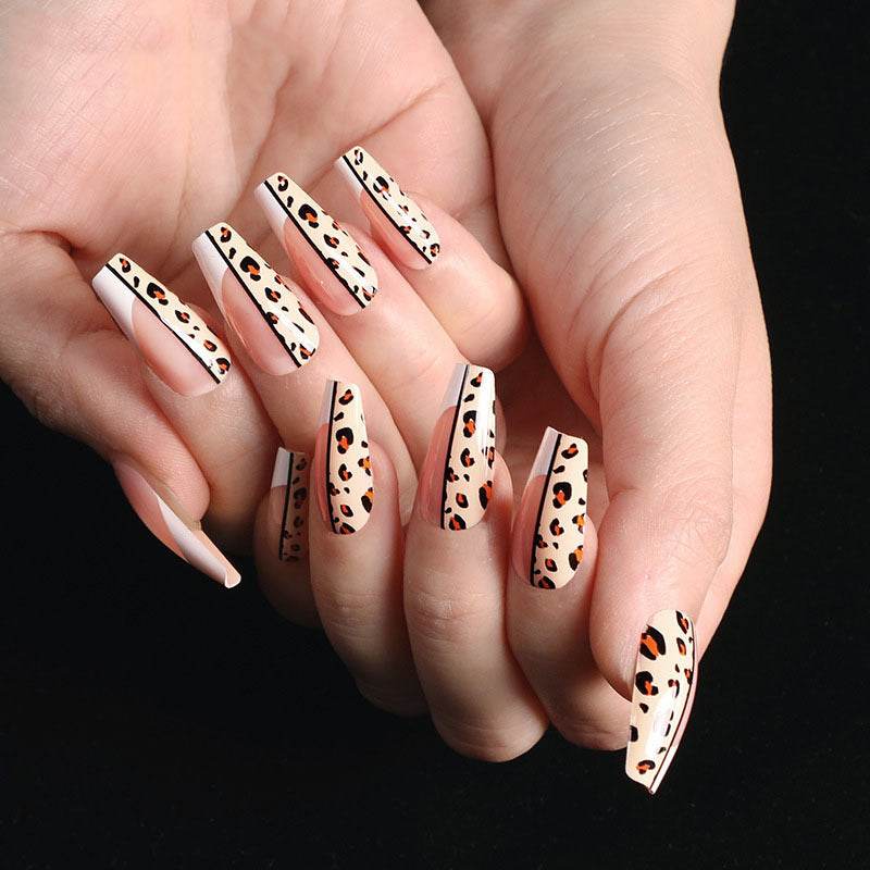 Wearing Nails Elegant Ballet Style Nail Art Kit - 24 Premium Fake Nails - Buy Center