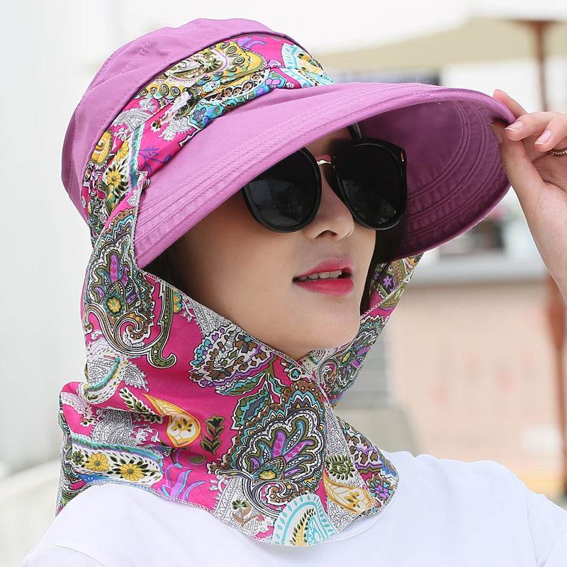 Stylish Summer Sun Hat for Outdoor Cycling - UV Protection & Modern Design - Buy Center