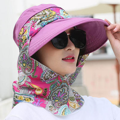 Stylish Summer Sun Hat for Outdoor Cycling - UV Protection & Modern Design - Buy Center