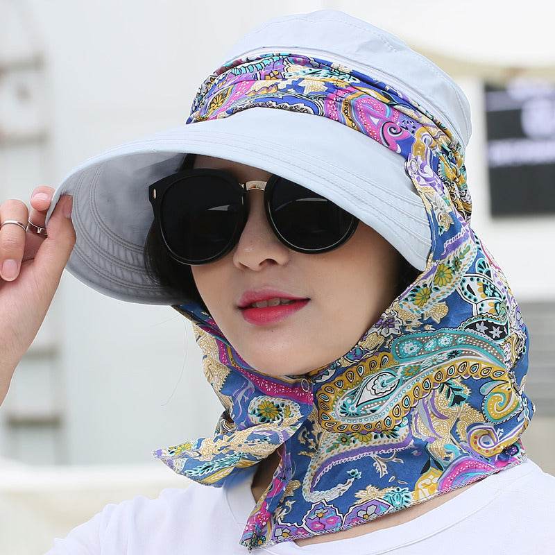 Stylish Summer Sun Hat for Outdoor Cycling - UV Protection & Modern Design - Buy Center