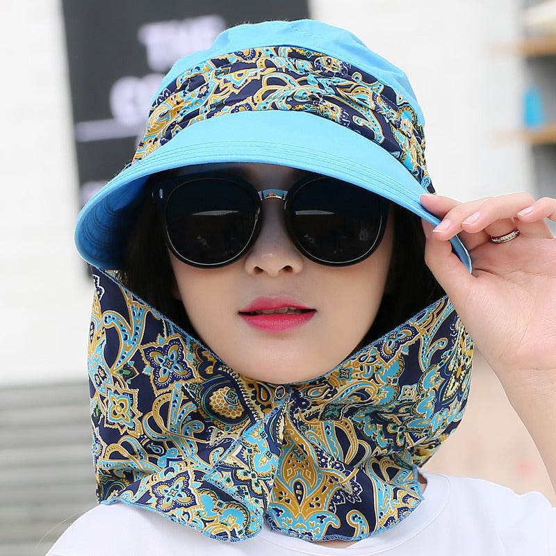 Stylish Summer Sun Hat for Outdoor Cycling - UV Protection & Modern Design - Buy Center
