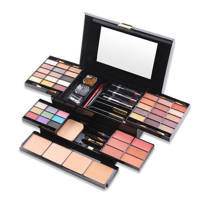 Miss Rose Vibrant Eyeshadow Palette - Makeup Artist Cosmetic Bag Set - Buy Center