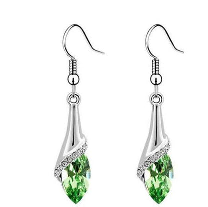 Angel Elf Jewelry Set - Austria Crystal Necklace, Earrings, & Bracelet - Buy Center