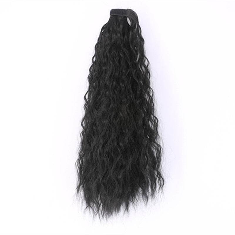 Romantic Curly Ponytail Braid - 22 Inch Soft Human Hair Accessory - Buy Center