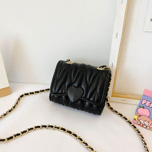 Stylish Girls Chain Messenger Bag - Waterproof, Anti-Theft PU Leather - Buy Center