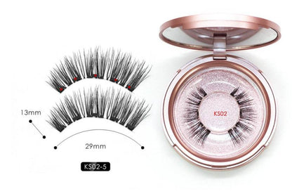 Natural Magnetic Eyeliner & False Eyelashes Set - Easy, No Glue Application - Buy Center