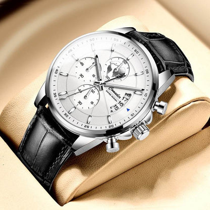 Men's Full-Automatic Waterproof Watch - Luminous Stylish Design 2025 - Buy Center