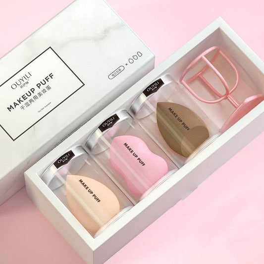Beauty Egg Gourd Sponge Puff Set - Flawless Makeup for All Skin Types - Buy Center