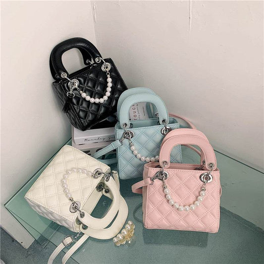Buycenter Fairy Diamond Quilted Crossbody Handbag - All-Match Evening Style - Buy Center