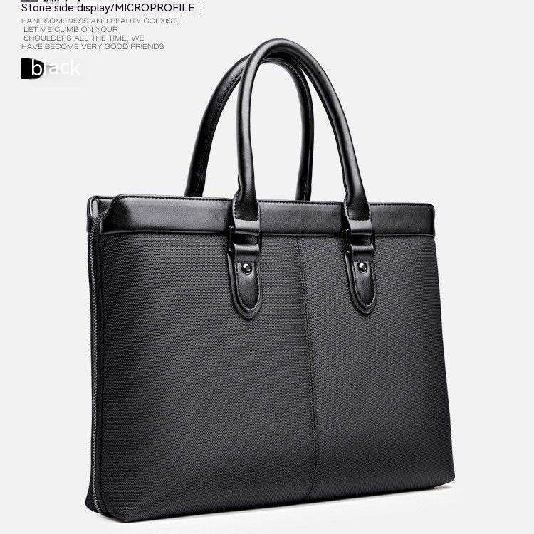 Professional Portable Briefcase - Stylish PU Leather Handbag for Work - Buy Center