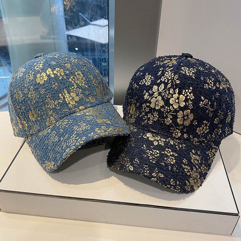 Buycenter Korean Style Retro Printed Cap - Adjustable Sun Protection Hat - Buy Center