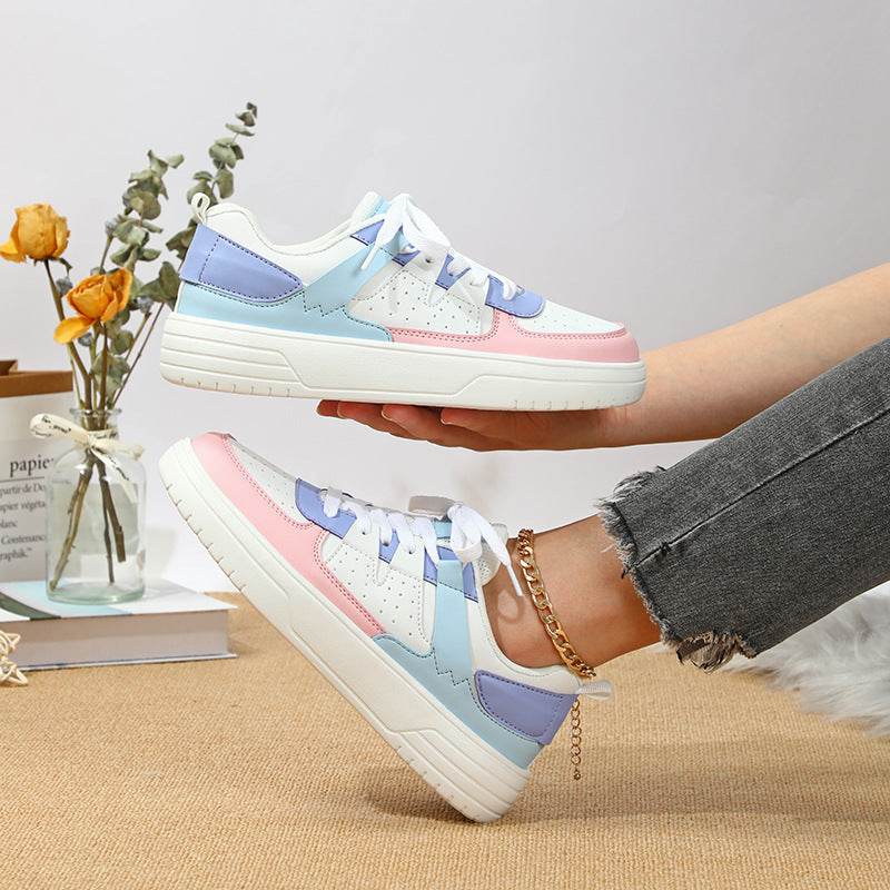 Comfortable Platform Sneakers - Soft Bottom Vulcanize Shoes for Sports - Buy Center