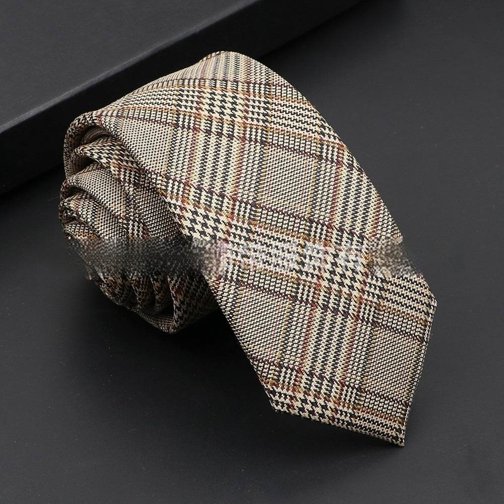 Korean Artificial Woolen Necktie for Men - Casual & Formal Accessory 2025 - Buy Center