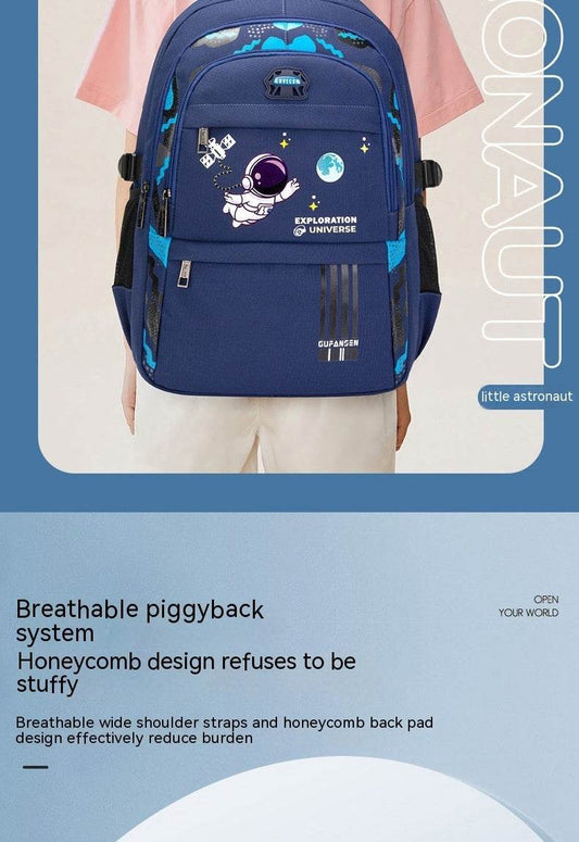 Spine Protection Backpack for Boys & Girls - Waterproof Comfort Design - Buy Center