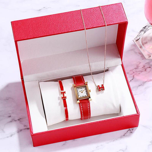 Elegant Women's Watches - Premium Genuine Leather, Valentine's Gift 2025 - Buy Center
