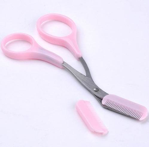 Beauty Tools Eyebrow Scissors & Comb - Precision Grooming Set 2025 - Buy Center