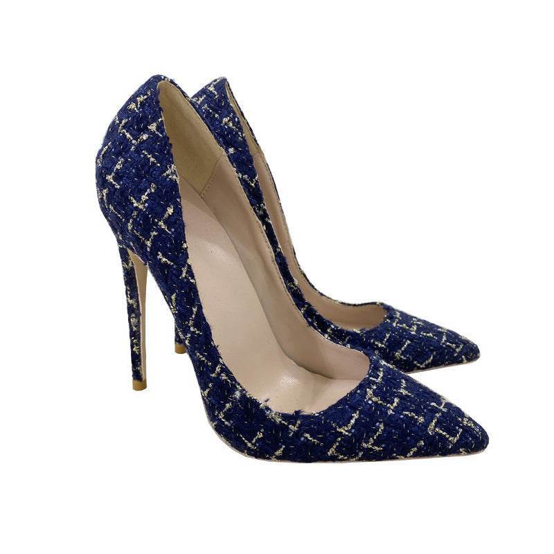Buycenter Stylish High Heel Pumps - 12CM Pointed Stiletto for Women - Buy Center