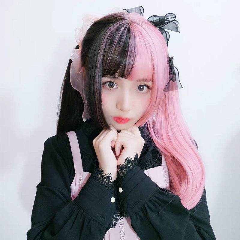 Long Straight Anime Cosplay Wig - High Temp Wire, Air Bangs for Women - Buy Center