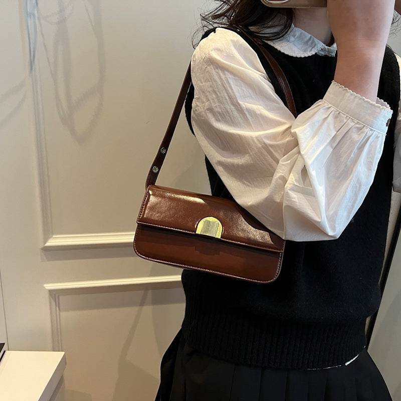 Stylish Women's Retro Shoulder Bag - Versatile Fashion Crossbody Accessory - Buy Center
