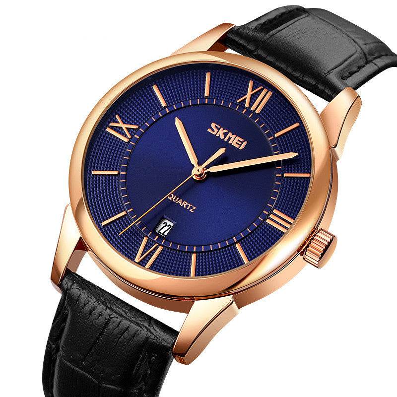 Buycenter Men's Waterproof Quartz Watch - Stylish Calendar Feature, Durable - Buy Center