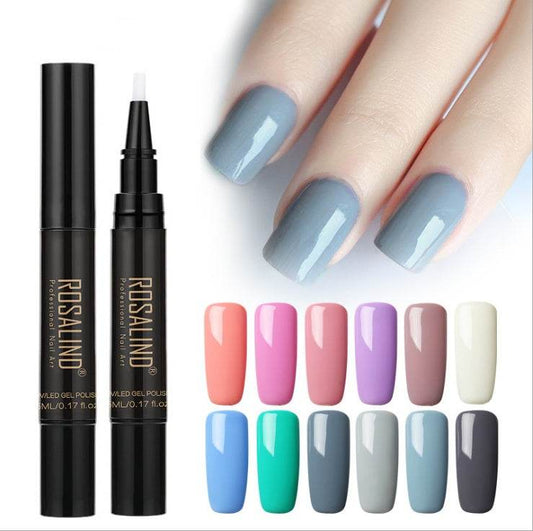 5ml Solid Color Nail Art Pen - Easy Application in 58 Vibrant Shades - Buy Center
