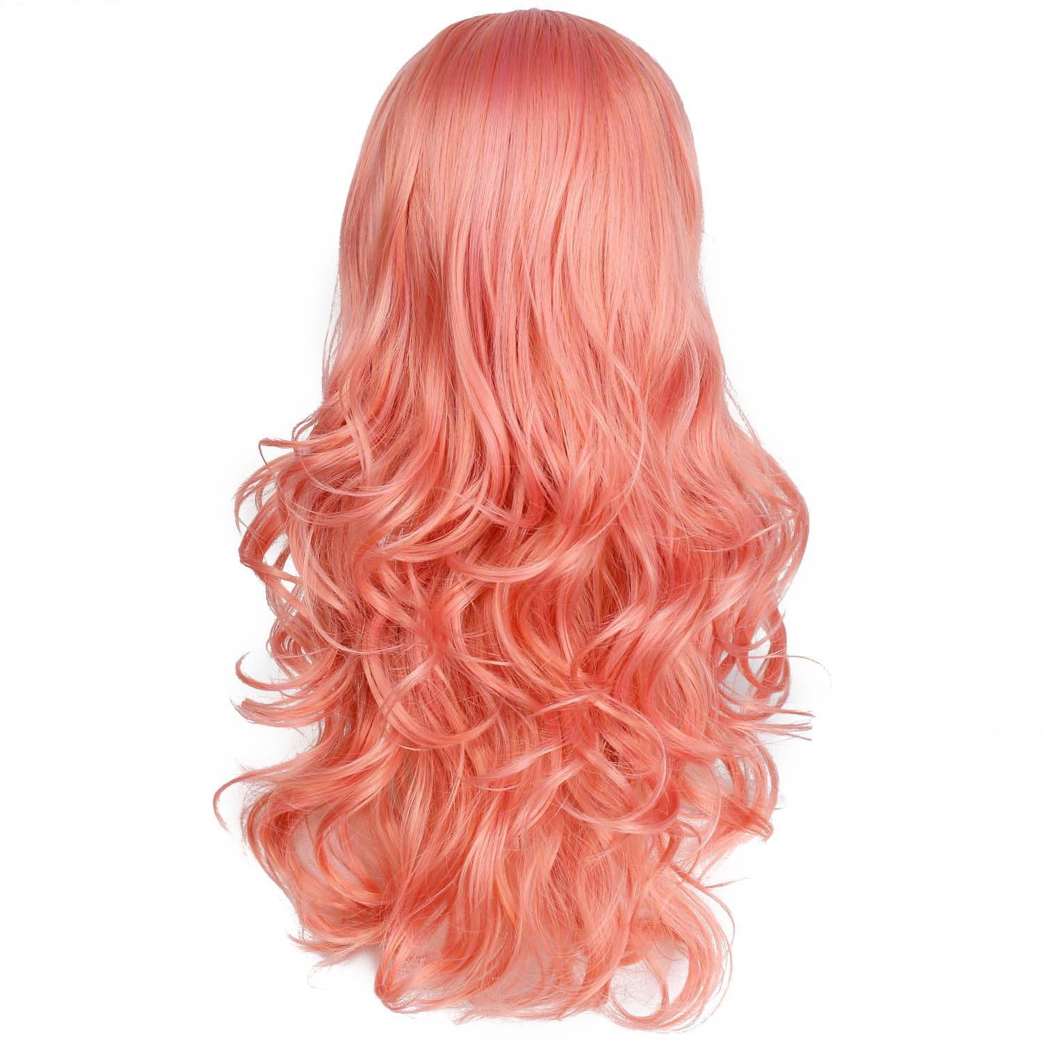 Long Curly Wig - 26-Inch High-Temperature Fiber for Natural Beauty - Buy Center