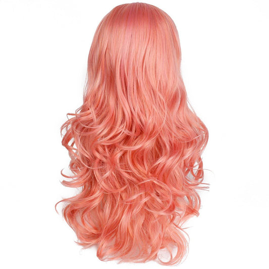 Long Curly Wig - 26-Inch High-Temperature Fiber for Natural Beauty - Buy Center