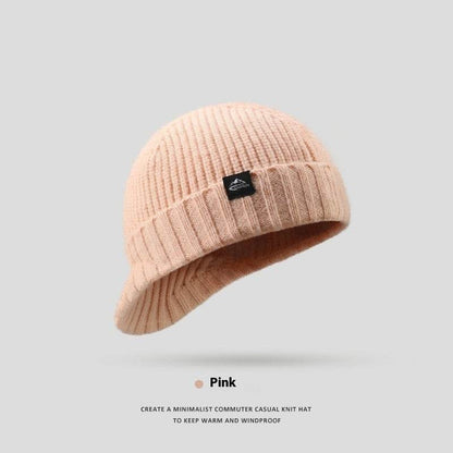 Men's Wool Knitted Fedora - Thick, Windproof Winter Style Hat - Buy Center