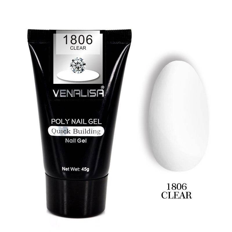 Venalisa Poly Nail Gel Kit - Flawless Nail Extensions at Home or Salon - Buy Center