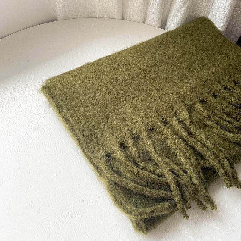All-Match Cashmere-Like Tassel Scarf for Women - Warm & Stylish Accessories - Buy Center