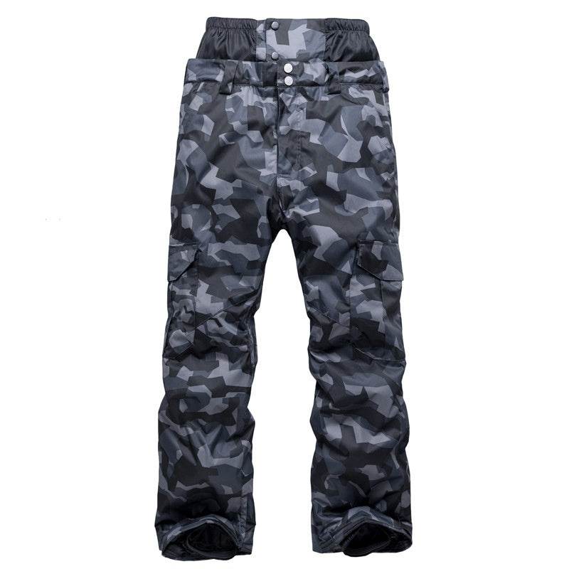 Men's Warm Thickened Ski Pants - Stylish Loose Fit for Winter Sports - Buy Center