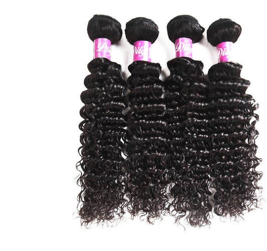 Premium Real Hair Weave Extensions - 100% Human Hair, 8-30 Inches - Buy Center