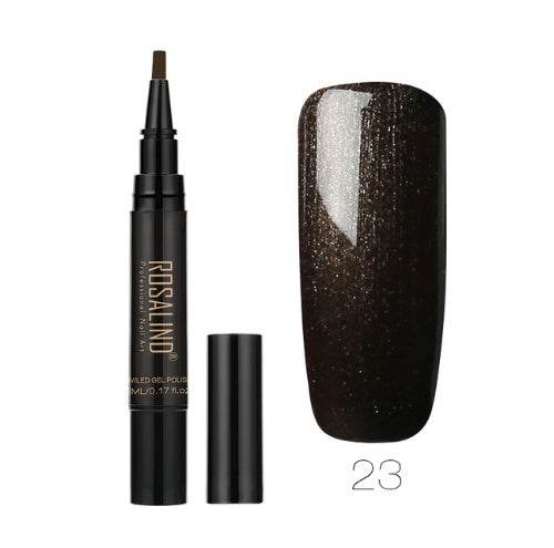 5ml Solid Color Nail Art Pen - Easy Application in 58 Vibrant Shades - Buy Center