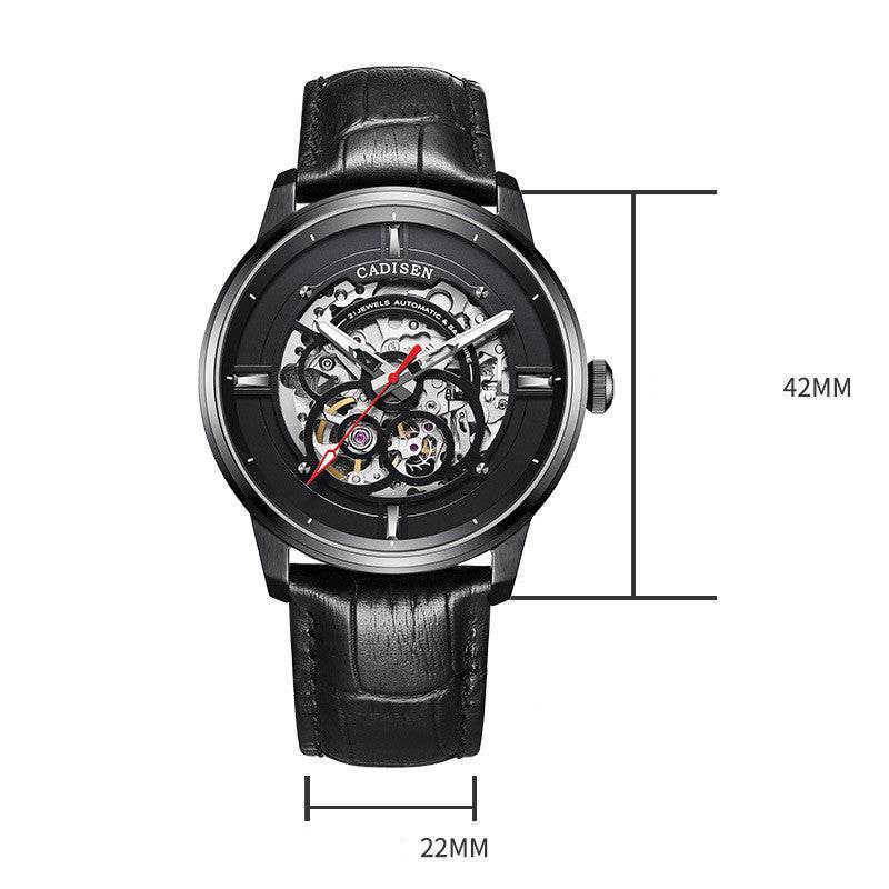Buycenter Lukong Men's Mechanical Watch - Luminous Display, Waterproof 50m - Buy Center