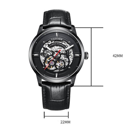 Buycenter Lukong Men's Mechanical Watch - Luminous Display, Waterproof 50m - Buy Center