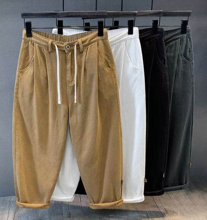 Men's Plus Size Harem Pants - Comfortable Loose Fit for Any Occasion - Buy Center