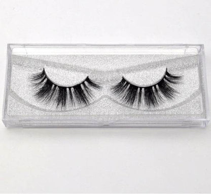 Faux Aurelia 3D Mink Eyelashes - Elegant Long Tail Design for Comfort - Buy Center